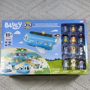 Bluey Transforming Plane Mega Playset